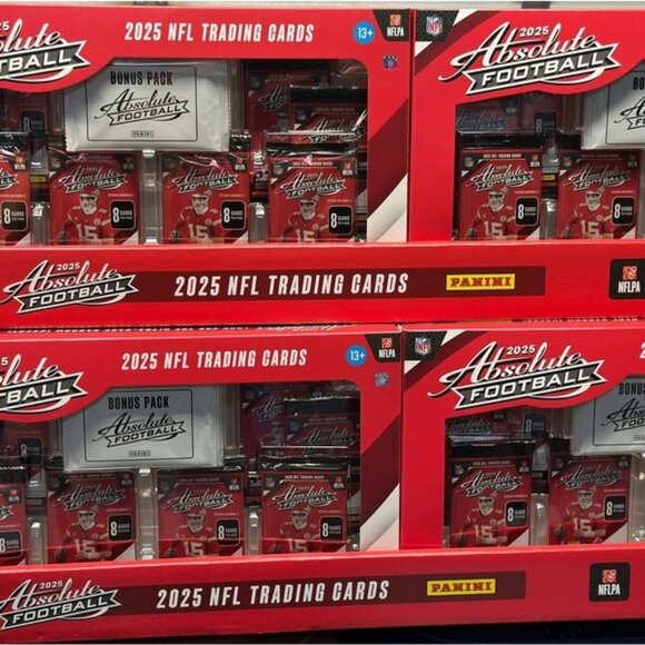 2025 Panini Absolute Football Bundle Box - Picture 8 of 9